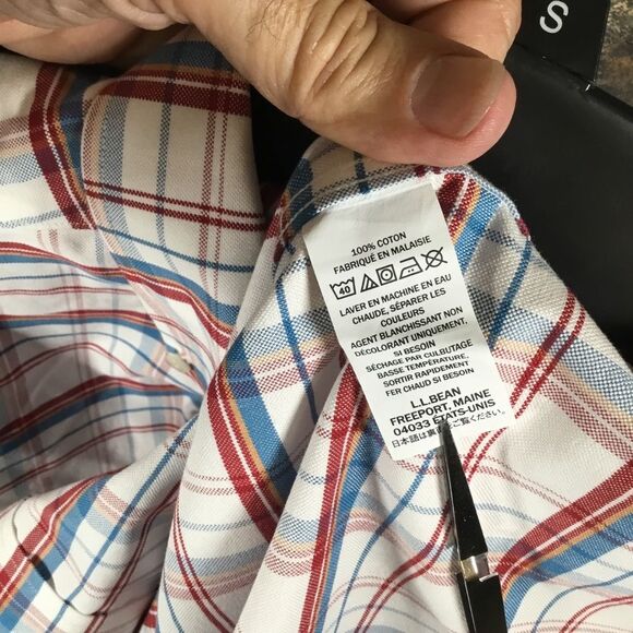 L.L. Bean long sleeve Oxford casual/dress shirt men’s size 16-32 - Picture 4 of 5